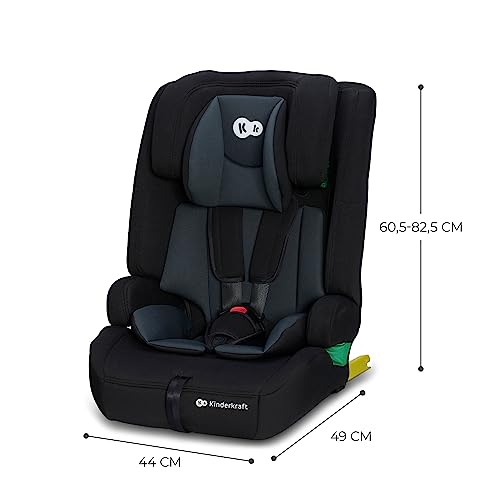 Kinderkraft Safety Fix 2 i-Size Kindersitz ISOFIX 76–150 cm – Schwarz ✅