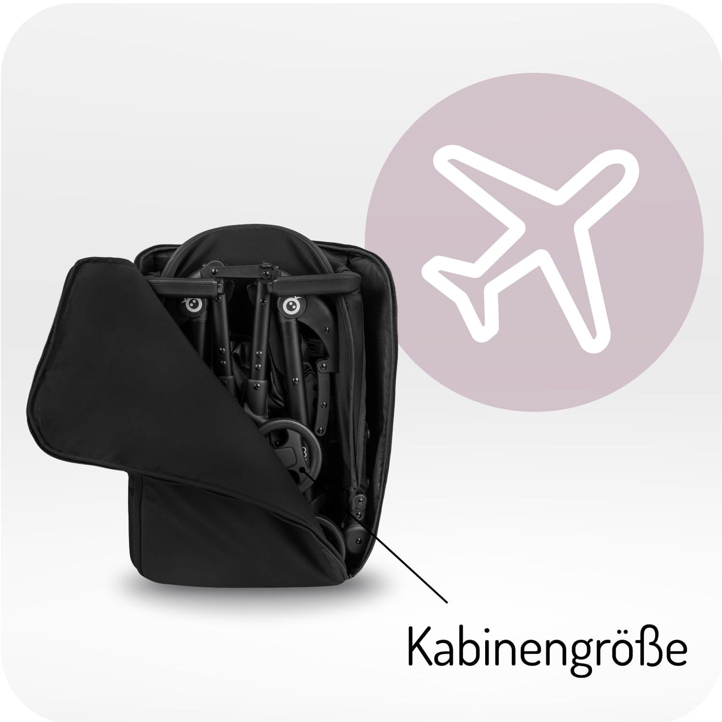 MoMi Grace Buggy leicht & kompakt ab 6 Mon. – Reisebuggy ✅