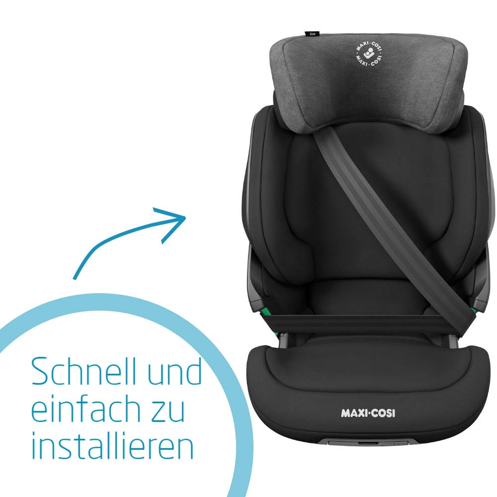 Maxi-Cosi Kore i-Size Kindersitz ISOFIX 100–150 cm – Black ✅