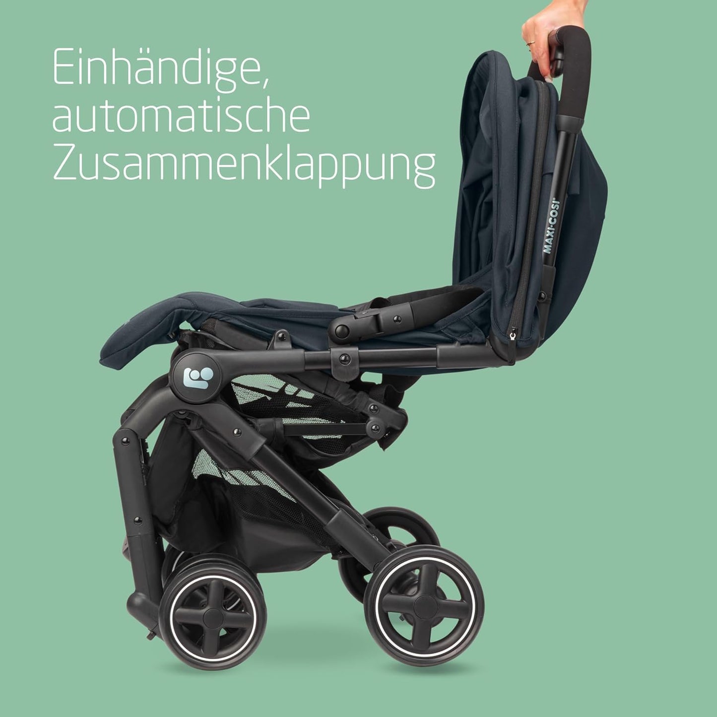 Maxi-Cosi Lara2 Buggy kompakt & leicht – Essential Graphite ✅