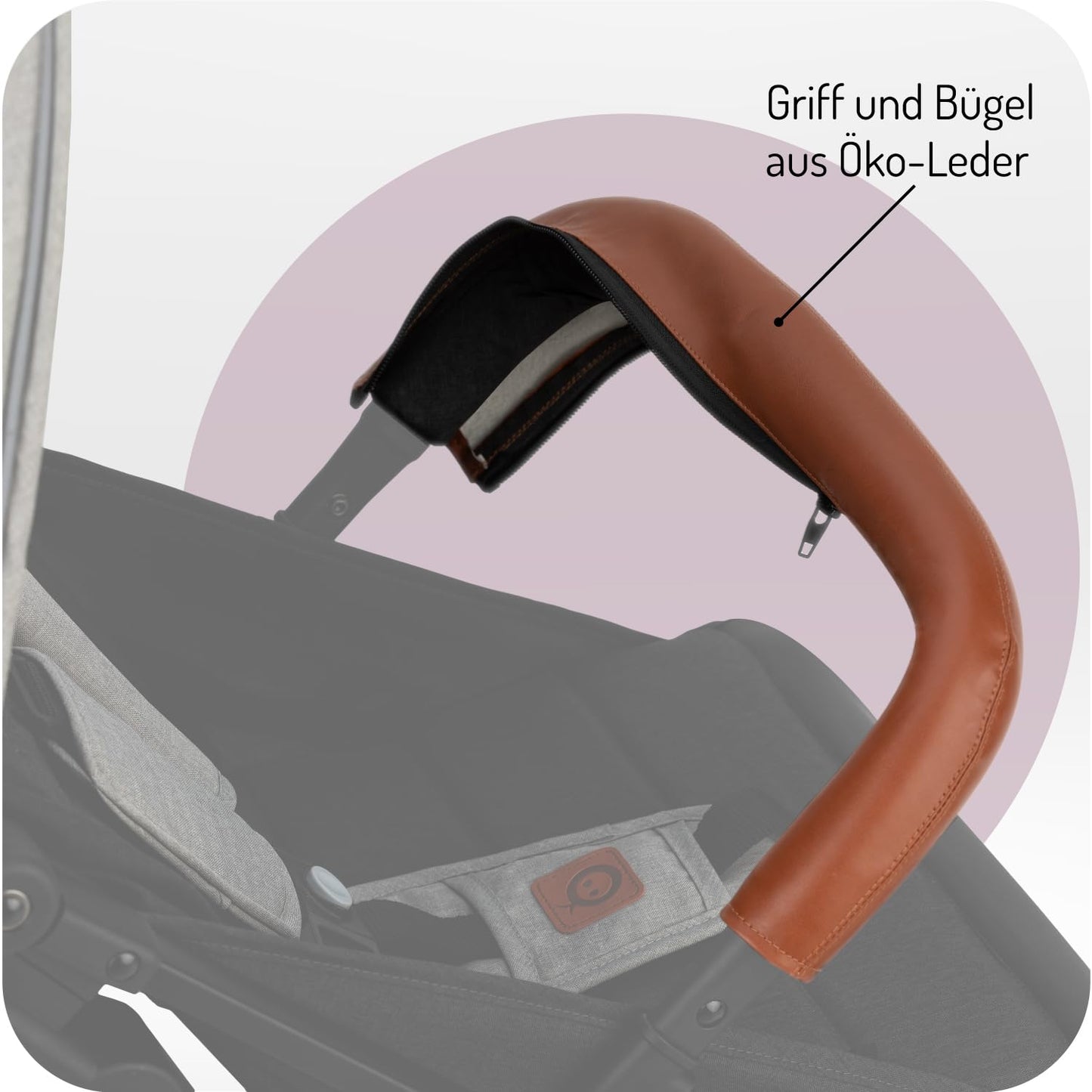 MoMi Estelle Buggy klappbar mit Liegefunktion ab 6 Mon. ✅