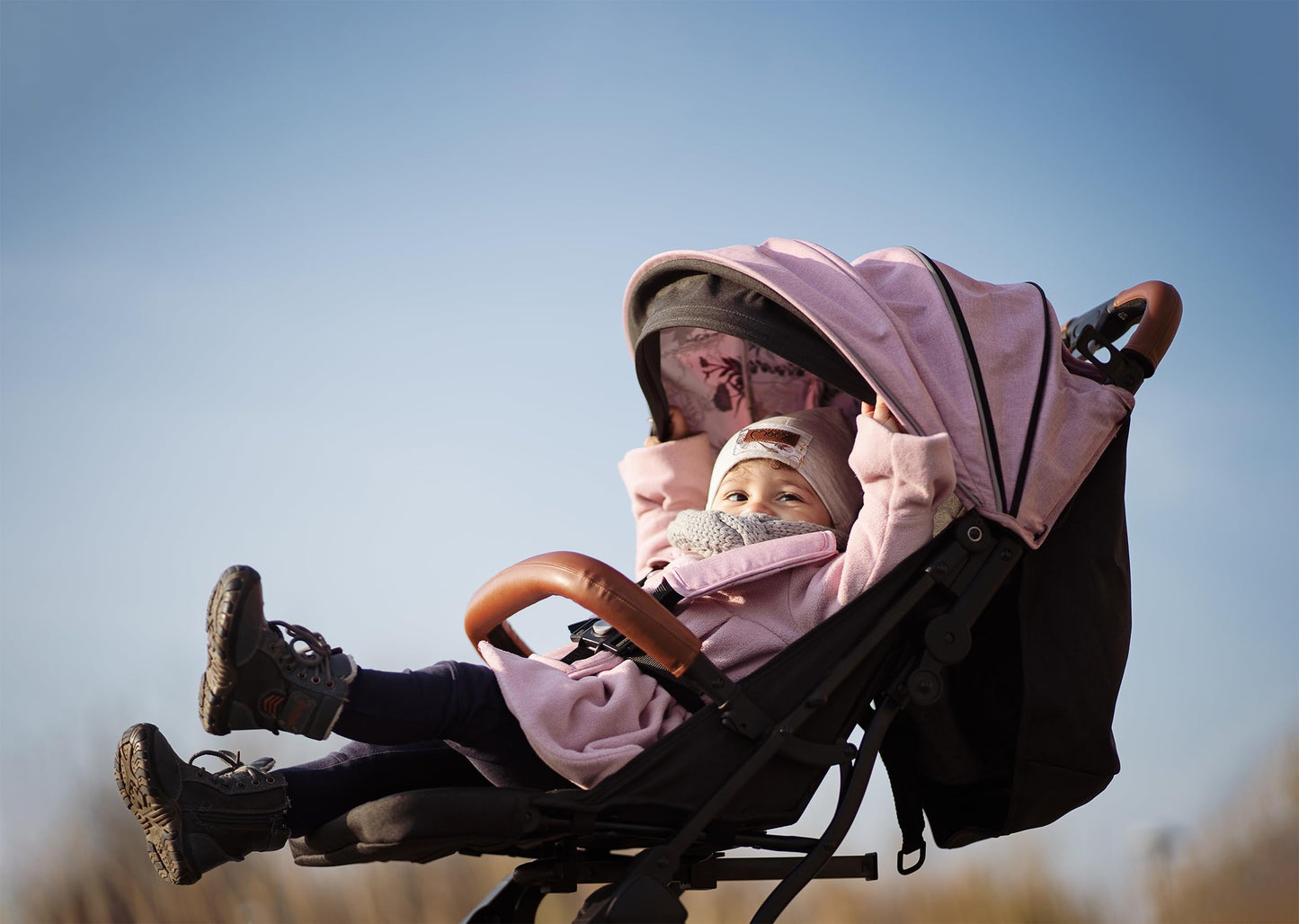 MoMi Estelle Buggy klappbar mit Liegefunktion ab 6 Mon. ✅