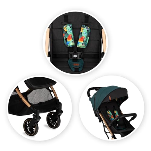 MoMi Estelle Buggy klappbar mit Liegefunktion ab 6 Mon. ✅