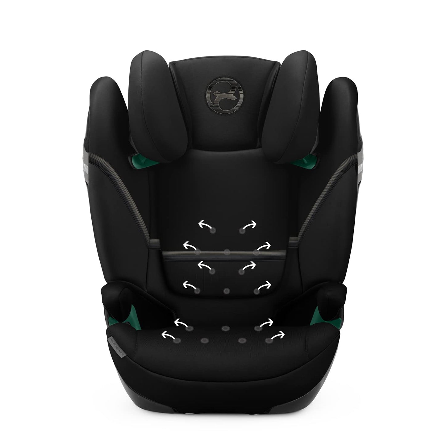 CYBEX Solution S2 i-Fix Kindersitz 100–150 cm – Moon Black