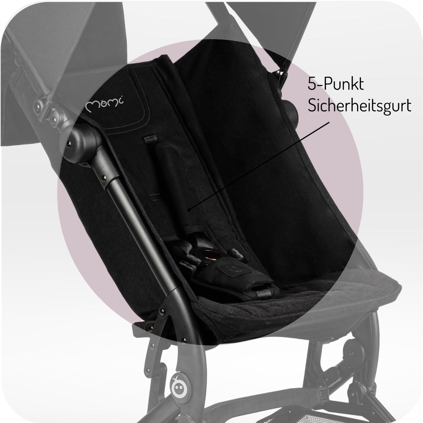 MoMi Grace Buggy leicht & kompakt ab 6 Mon. – Reisebuggy ✅