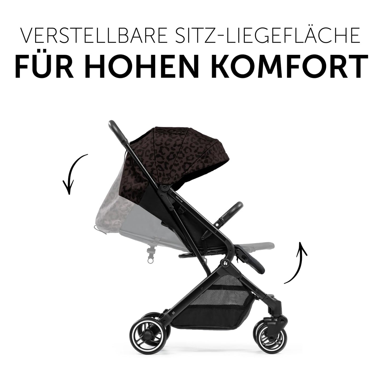 Hauck Travel N Care Reisebuggy leicht & kompakt – Leo Schwarz ✅