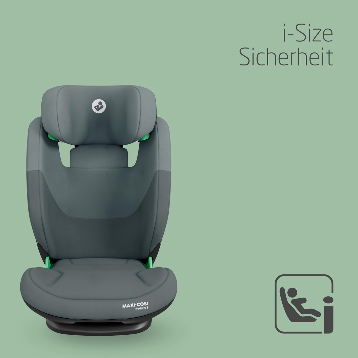 Maxi-Cosi RodiFix S i-Size Kindersitz 100–150 cm – Graphite