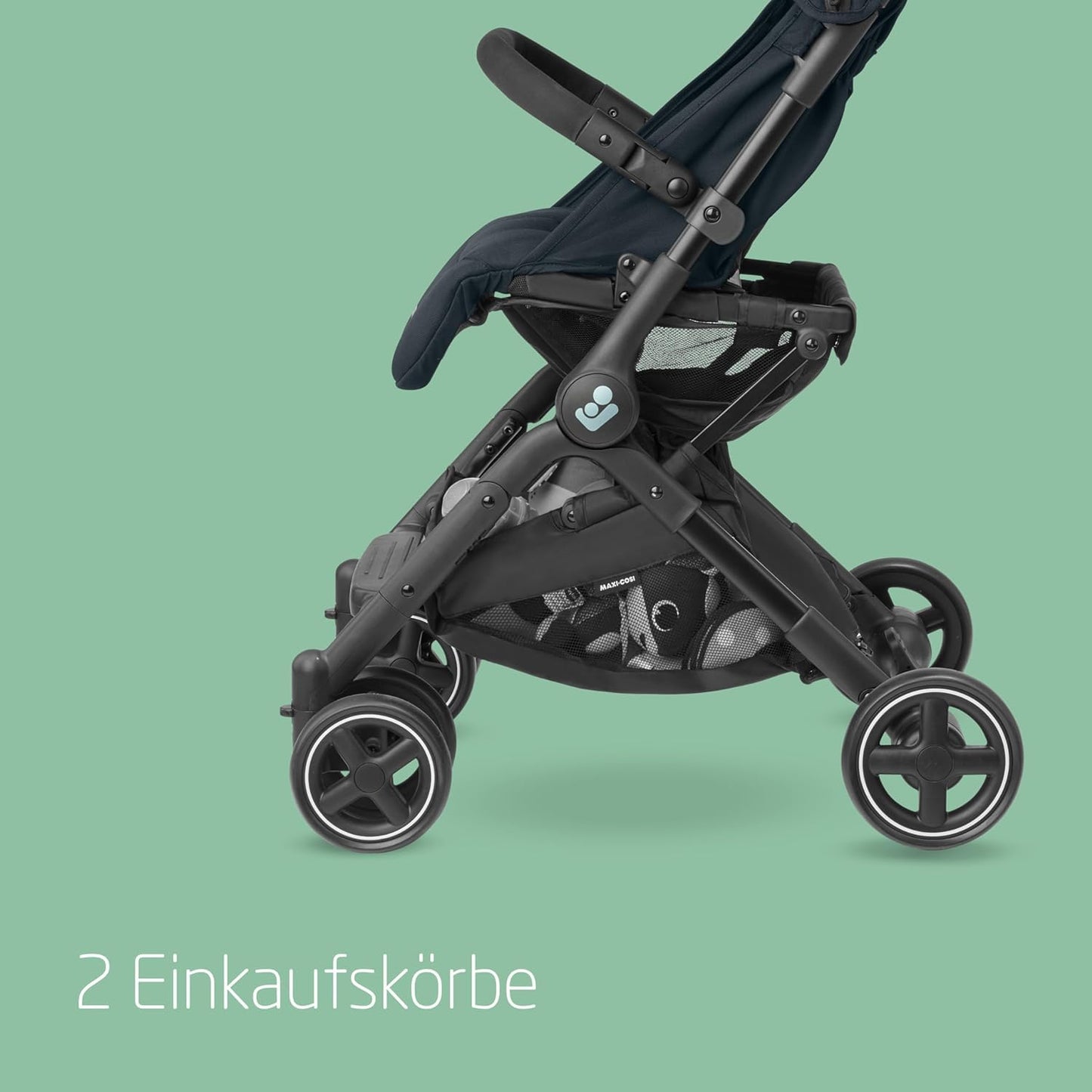 Maxi-Cosi Lara2 Buggy kompakt & leicht – Essential Graphite ✅