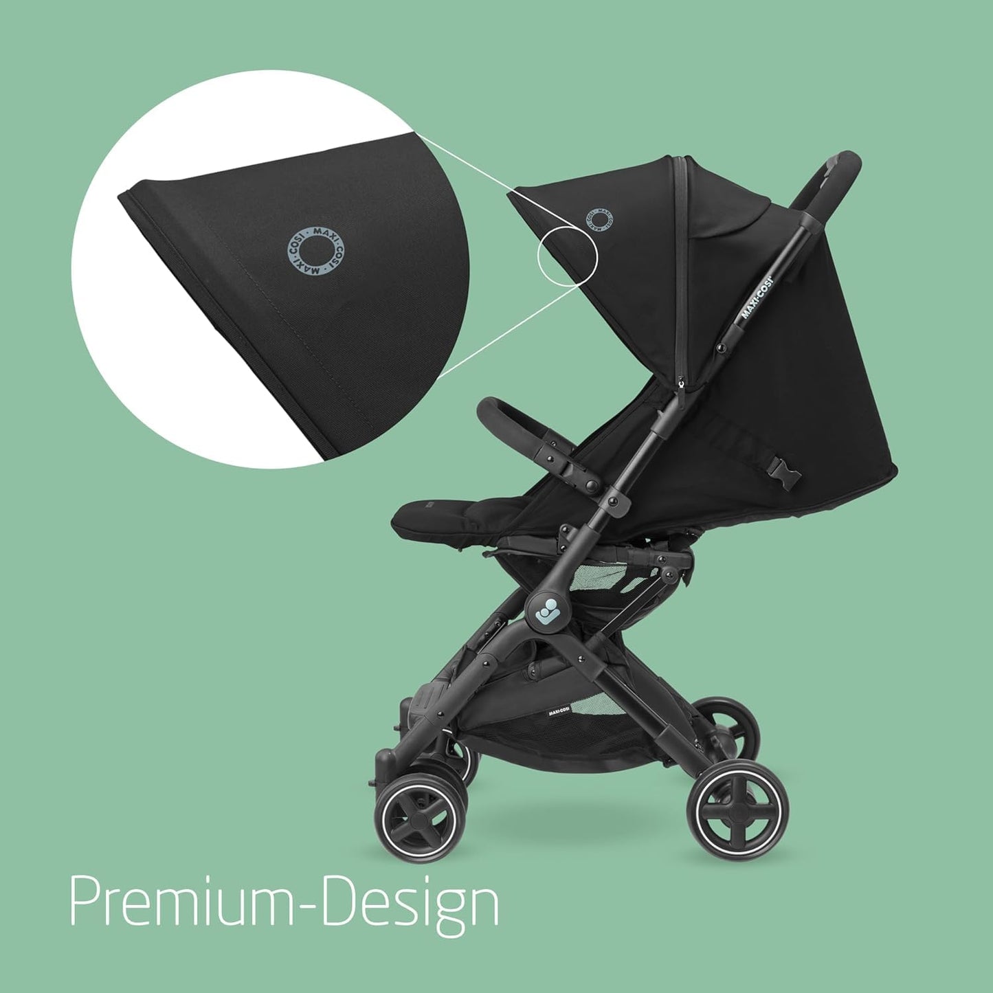 Maxi-Cosi Lara2 Buggy kompakt & leicht – Essential Black