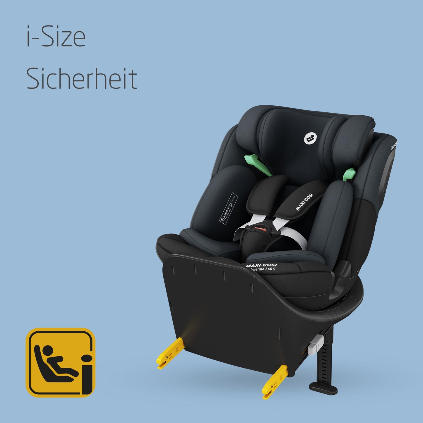 360° drehbarer i-Size Autositz 0–12 J. – Maxi-Cosi Emerald
