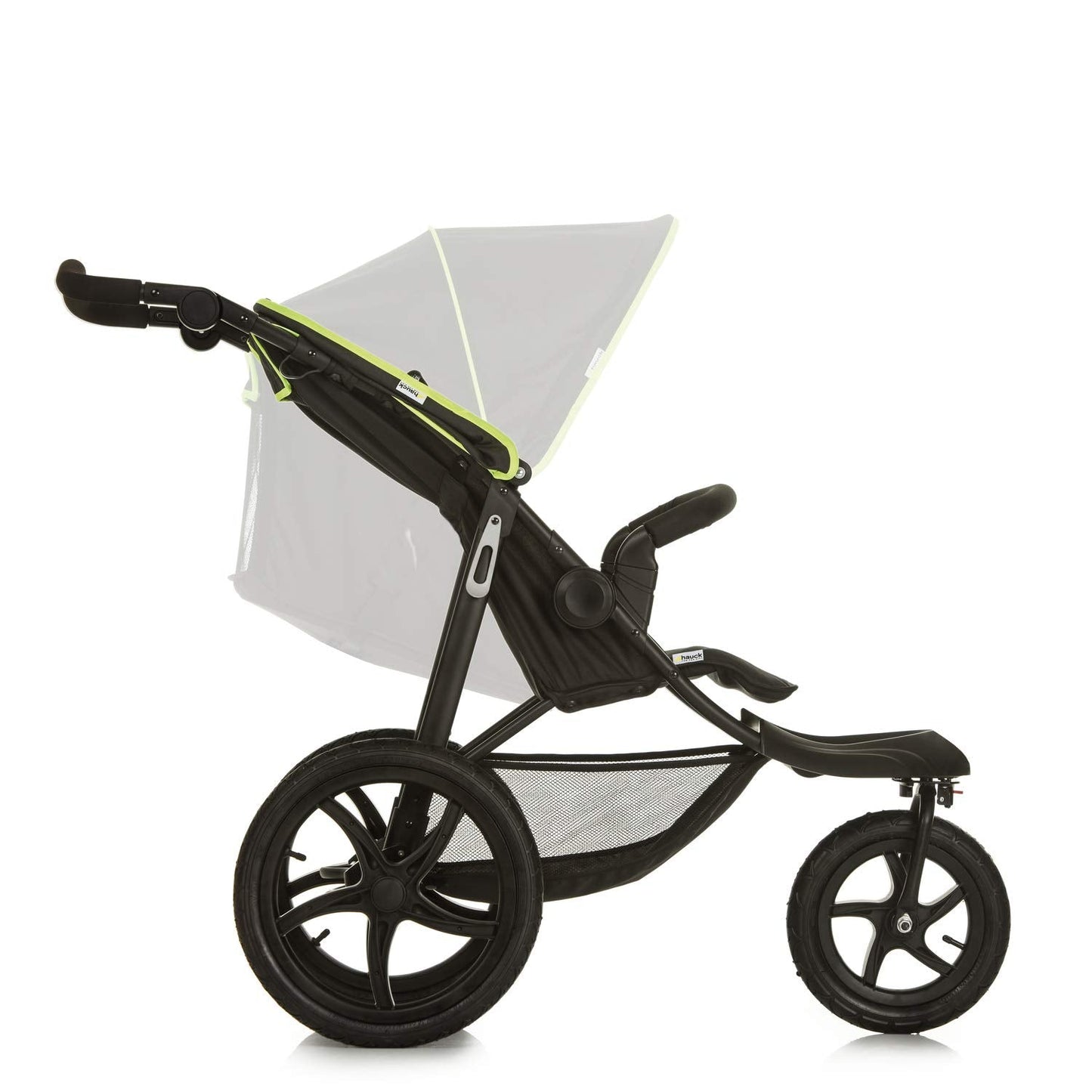 Hauck Runner Dreirad-Buggy mit XL Lufträdern – Black
