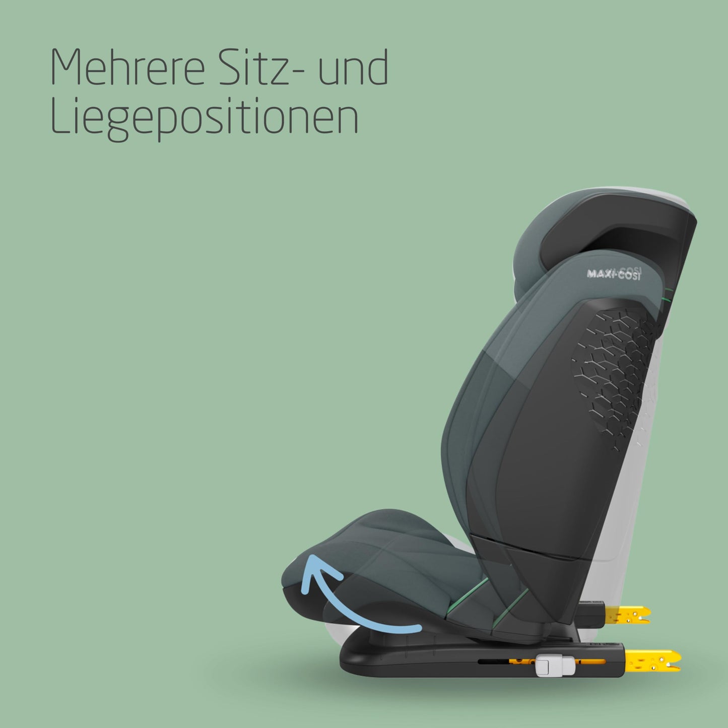 Maxi-Cosi RodiFix S i-Size Kindersitz 100–150 cm – Graphite