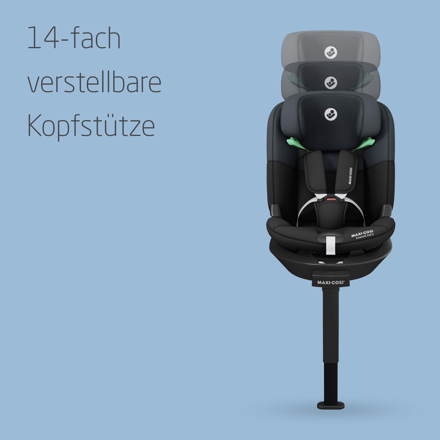 360° drehbarer i-Size Autositz 0–12 J. – Maxi-Cosi Emerald