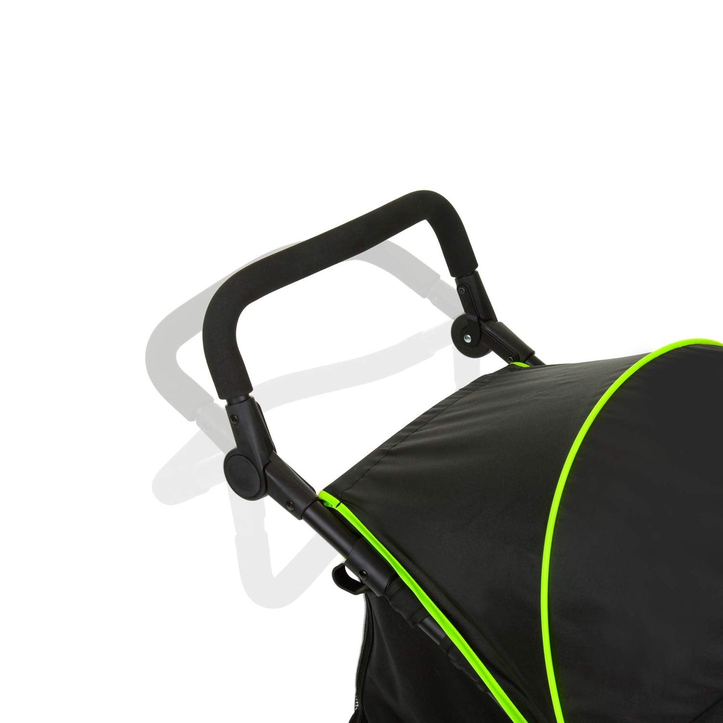 Hauck Runner Dreirad-Buggy mit XL Lufträdern – Black