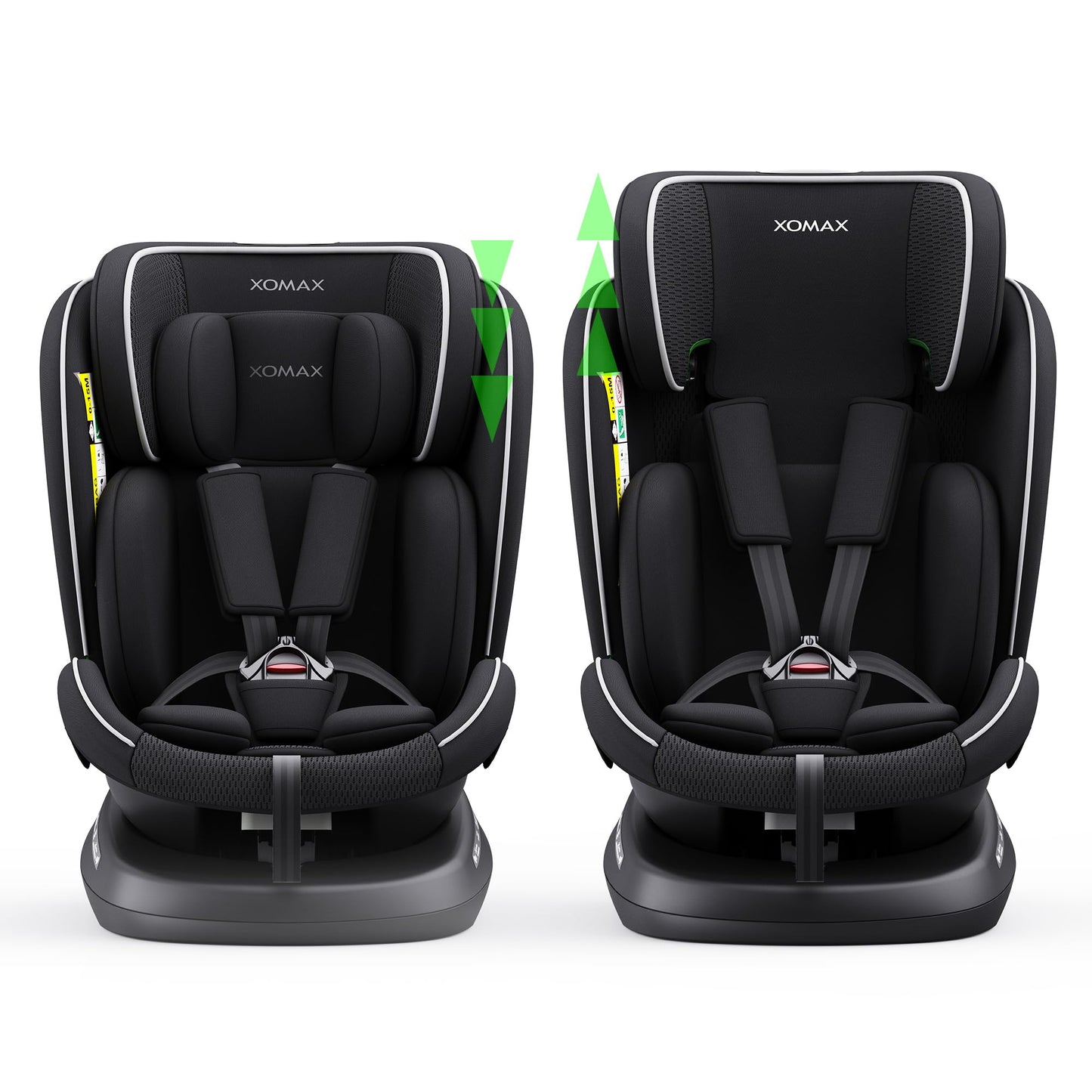 XOMAX 946i Kindersitz 360° drehbar ISOFIX 0–36 kg – Schwarz ✅