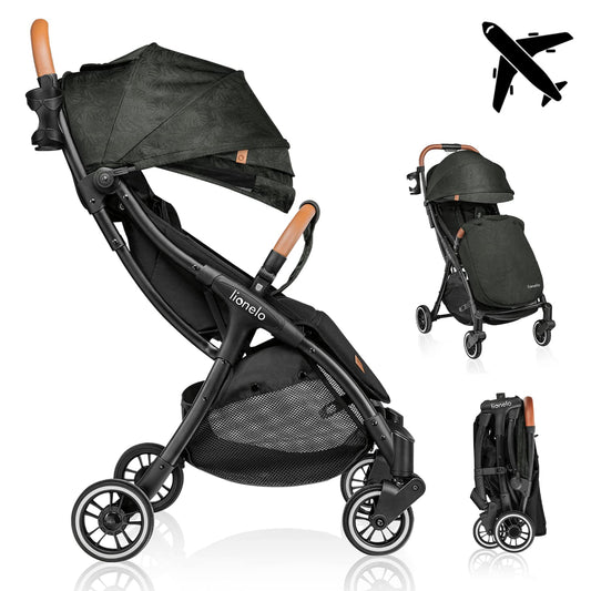 Lionelo Julie One Buggy bis 22 kg klappbar – Tropical Green ✅