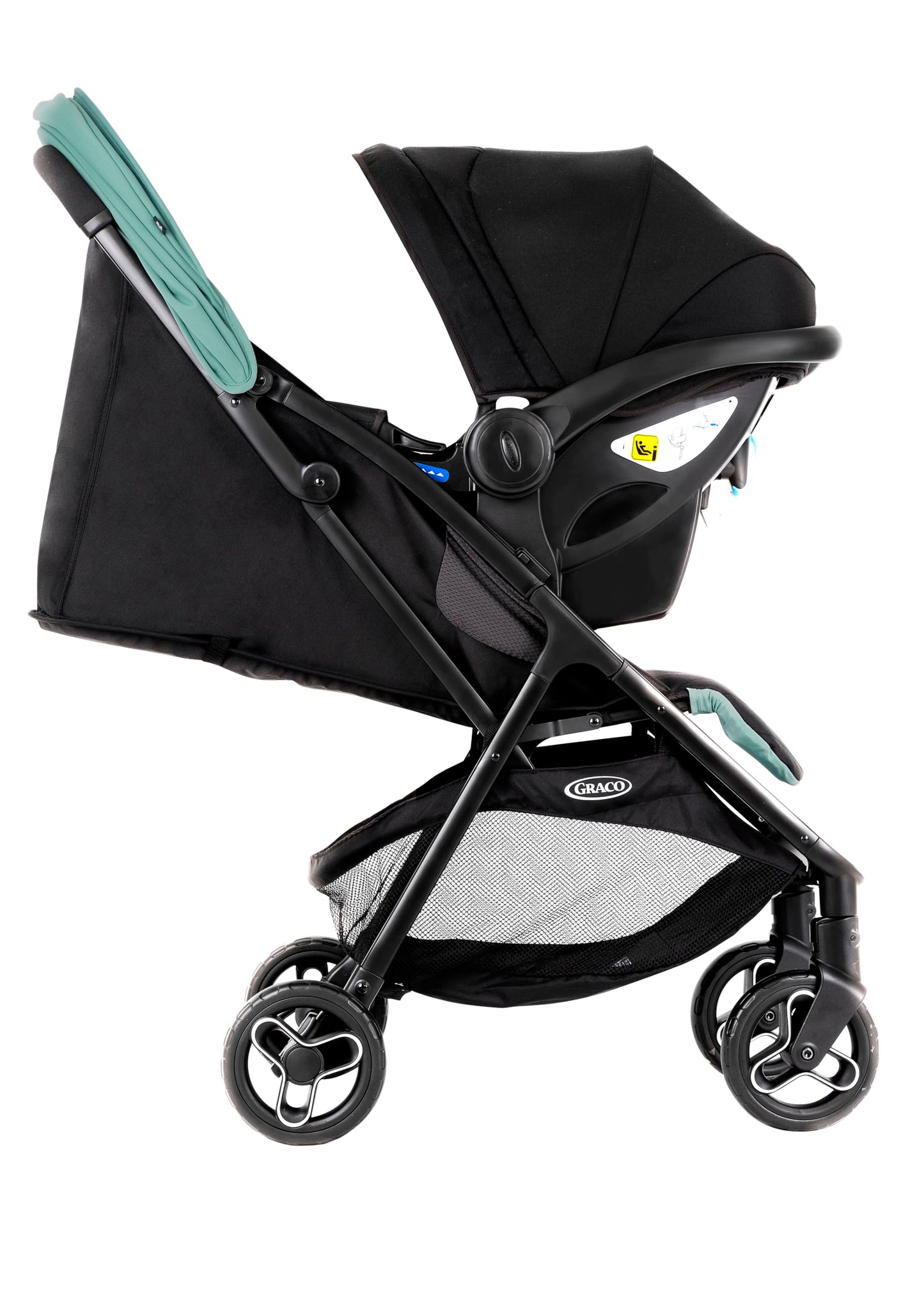 Graco Myavo Reisebuggy leicht & kompakt bis 22 kg – Mint ✅